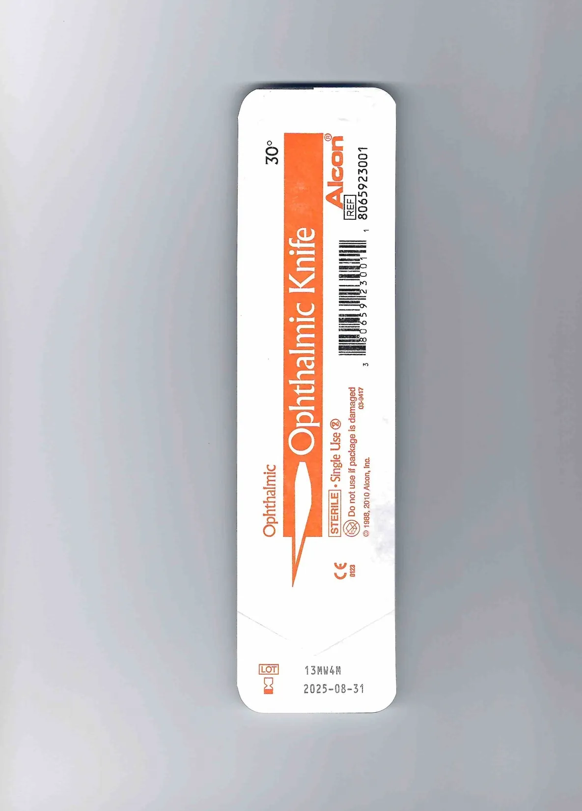 Ніж 30 градусів ° Ophtalmic Knife, офтальмологічний Купити Ніж 30 градусів ° Ophtalmic Knife, офтальмологічний Україна