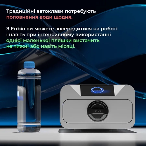 Стерилізатор Enbio PRO, об'єм 5.3 л