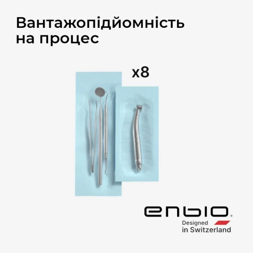 Стерилізатор Enbio S, об'єм 2.7 л